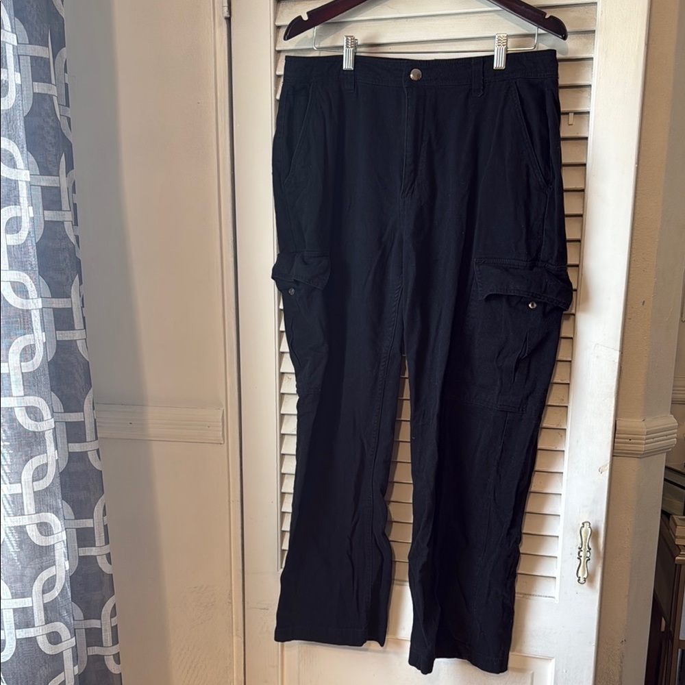 COTTON ON Black Cargo Pants